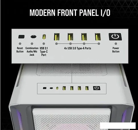 Корпус Corsair iCUE 5000T RGB CC-9011231-WW