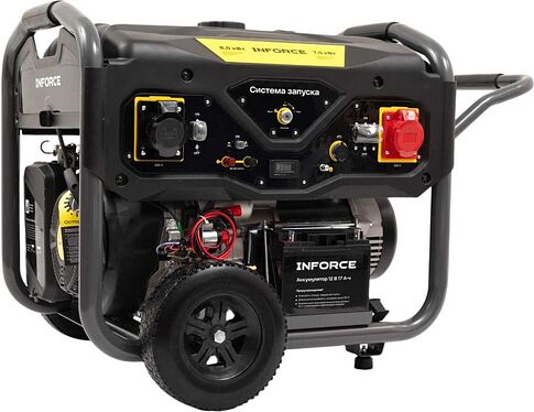 Бензиновый генератор Inforce GL 8500E-3D