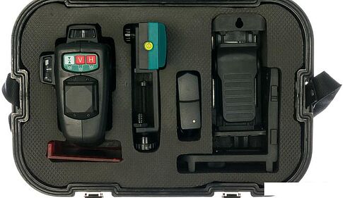 Лазерный нивелир KRAFTOOL LL-3D-2 34640-4 (с держателем и детектором)