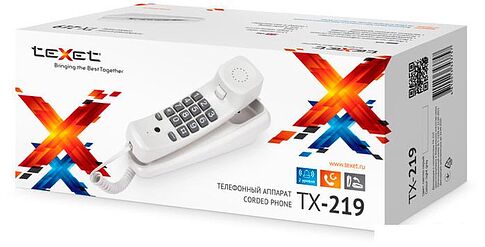 Проводной телефон TeXet TX-219