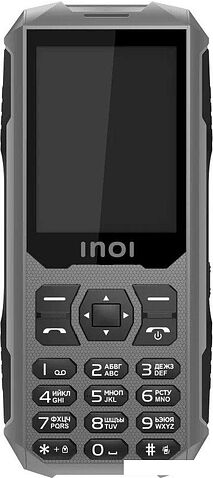 Кнопочный телефон Inoi 300 Savanna (серый)