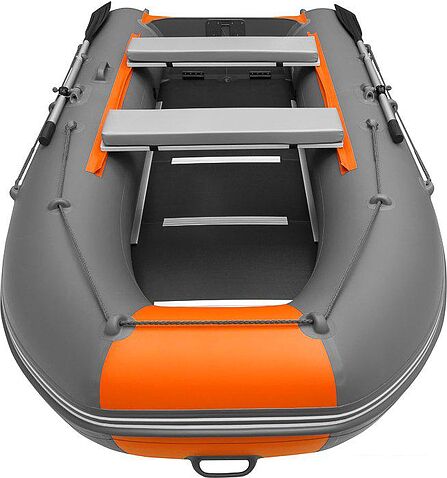 Моторная лодка Roger Boat Hunter Keel 3500 (малокилевая, графит/оранжевый)
