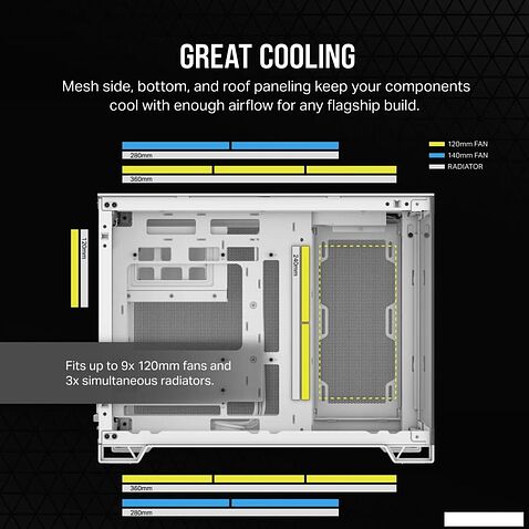 Корпус Corsair 2500X CC-9011266-WW