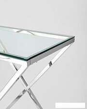 Консольный стол Stool Group Инсигния 120x40 ECST-026 (прозрачное стекло/сталь серебристый) Консольный стол Stool Group Инсигния 120x40 ECST-026 (прозрачное стекло/сталь серебристый)