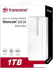 Внешний накопитель Transcend StoreJet 25C3S TS1TSJ25C3S 1TB