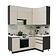 Готовая кухня ВерсоМебель Эко Премиум 1.2x2.0 правая (кашемир/ст. мрамор лацио)