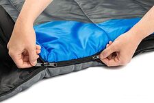 Спальный мешок Sundays ZC-SB019 (темно-серый/синий)