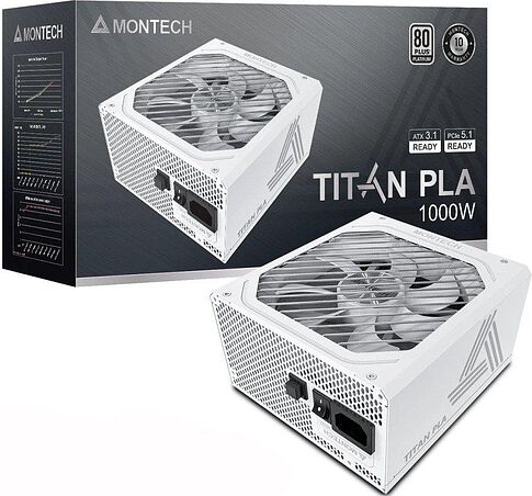 Блок питания Montech TITAN PLA 1000W