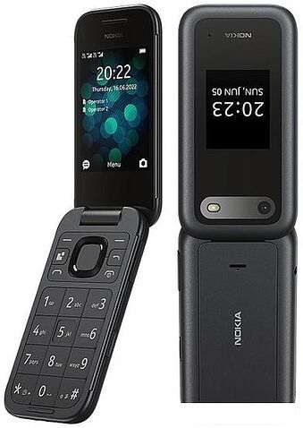 Кнопочный телефон Nokia 2660 (2022) TA-1469 Dual SIM (черный)