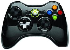 Геймпад Microsoft Xbox 360 Wireless Controller Chrome Black Геймпад Microsoft Xbox 360 Wireless Controller Chrome Black