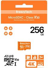 Карта памяти BreezyTech Ultra microSDXC Class 10/A2/V30 256GB (без адаптера) Карта памяти BreezyTech Ultra microSDXC Class 10/A2/V30 256GB (без адаптера)