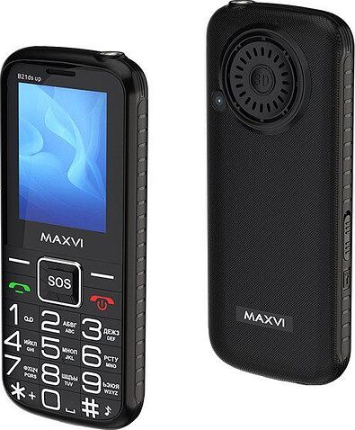 Телефон Maxvi B21ds Up (черный)