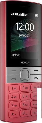 Кнопочный телефон Nokia 150 (2023) Dual SIM TA-1582 (красный)