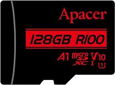 Карта памяти Apacer AP128GMCSX10UB-R 128GB (с адаптером)