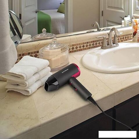 Фен Endever Aurora-479 (серый/розовый)