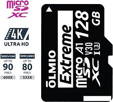 Карта памяти Olmio microSDXC 256GB Extreme UHS-I (U3) Карта памяти Olmio microSDXC 256GB Extreme UHS-I (U3)