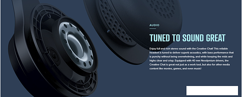 Офисная гарнитура Creative Chat