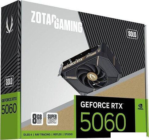 Видеокарта ZOTAC Gaming GeForce RTX 5060 Solo ZT-B50600G-10L