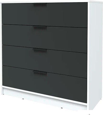 Комод Интерлиния Концепт КТ-К100 (антрацит/белый платинум)