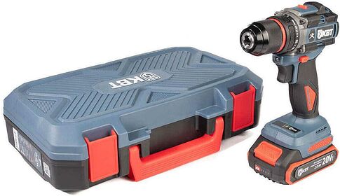 Дрель-шуруповерт КВТ Профи DB-20-13 (с 2-мя АКБ, кейс)