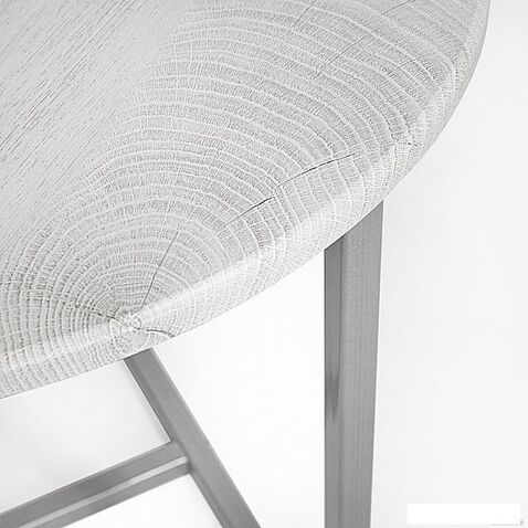 Журнальный столик Мебелик BeautyStyle 27 (дуб дымчатый/металлик)