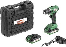 Дрель-шуруповерт Hammer ACD18BLC (с 2-мя АКБ, кейс) Дрель-шуруповерт Hammer ACD18BLC (с 2-мя АКБ, кейс)