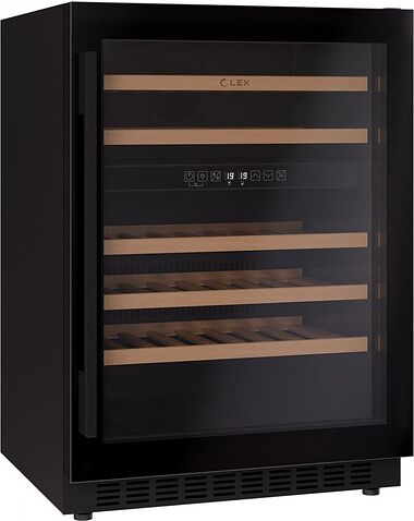 Винный шкаф LEX LWD6046BL Dual Zone