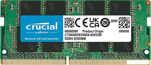 Оперативная память Crucial 8ГБ DDR4 SODIMM 3200 МГц CT8G4SFRA32AT