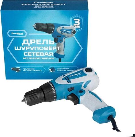 Дрель-шуруповерт Remocolor ДШС-400 95-2-040