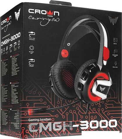 Наушники CrownMicro CMGH-3000