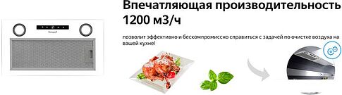 Кухонная вытяжка Weissgauff Box 1200 WH
