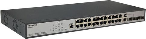 Управляемый коммутатор 2-го уровня Origo OS3128P/250W/A1A