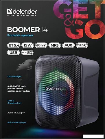 Беспроводная колонка Defender Boomer 14