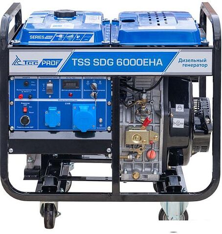 Дизельный генератор ТСС SDG 6000EHA