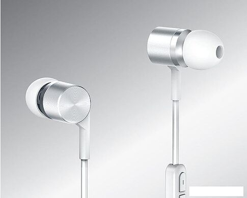 Наушники Olmio BTE-05 (серебристый/белый)
