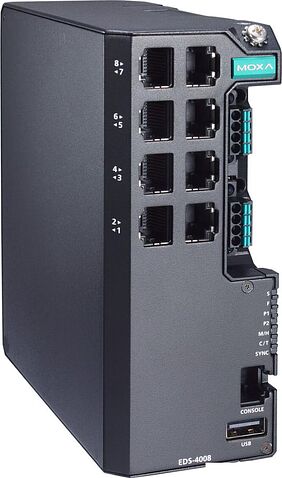 Управляемый коммутатор 2-го уровня Moxa EDS-4008-LV-T Управляемый коммутатор 2-го уровня Moxa EDS-4008-LV-T