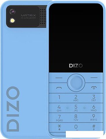 Кнопочный телефон Dizo Star 300 (голубой)