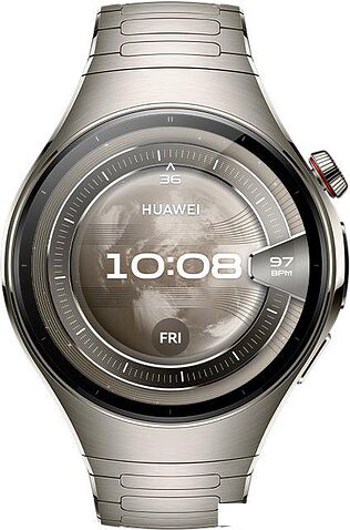 Умные часы Huawei Watch 5 46 мм (титановый, с титановым браслетом, международная версия)