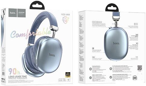 Наушники Hoco W35 Max (синий)