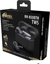 Наушники Ritmix RH-850BTH TWS (черный) Наушники Ritmix RH-850BTH TWS (черный)