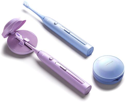 Электрическая зубная щетка Soocas X3 Pro (голубой, 1xStandart, 1xSoft, UV-бокс)