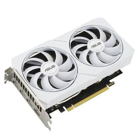 Видеокарта ASUS Dual GeForce RTX 3060 White OC Edition 8GB GDDR6 DUAL-RTX3060-O8G-WHITE