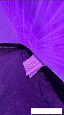 Треккинговая палатка Calviano Acamper Monsun 3 (фиолетовый)