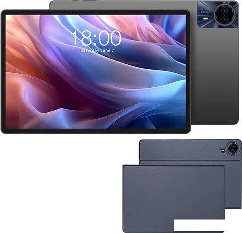 Планшет Teclast T65 Max 8GB/256GB LTE (серый, с чехлом)