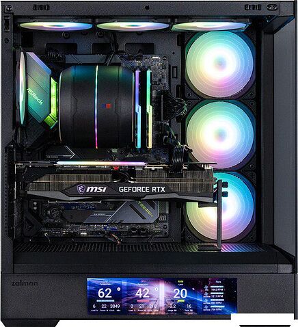 Корпус Zalman P40 DS (черный)