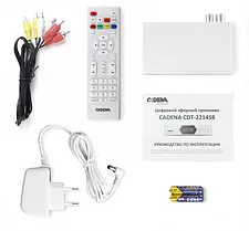 Приемник цифрового ТВ Cadena CDT-2214SB