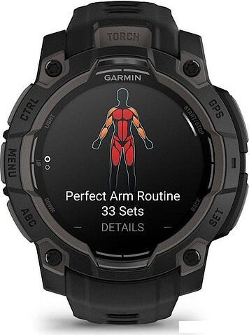 Умные часы Garmin Instinct 3 45 мм (черный)