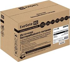 Источник бесперебойного питания ExeGate Power Back BNB-1000.LED.AVR.4C13.RJ.USB