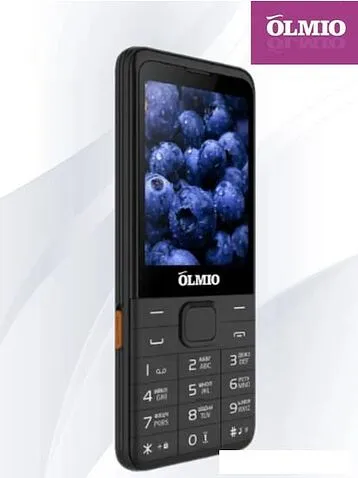 Кнопочный телефон Olmio E29 (черный)