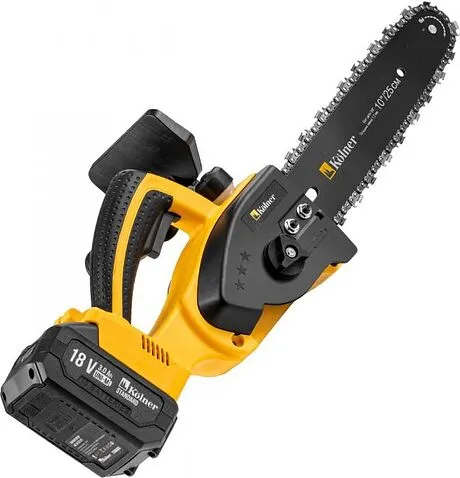 Аккумуляторная пила Kolner KCS 18BL-25-2K (с 2-мя АКБ)